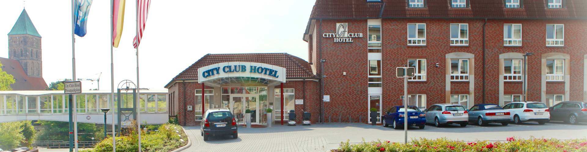Cascada Central Hotel Rheine Exterior foto